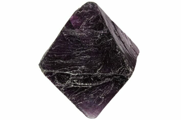 Fluorite Octahedron - Purple #104737